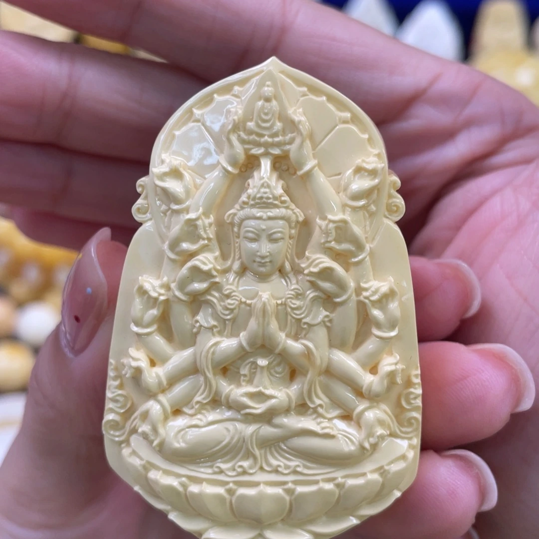裸石蜜蜡未镶嵌琥珀蜜蜡雕刻件