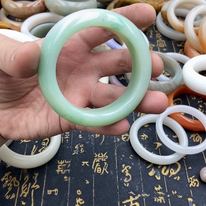 查罗石合金手镯（开口镯）