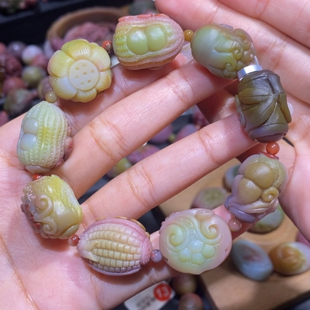 【闪购商品】未镶嵌手链玛瑙/玉髓K**i盐源玛瑙