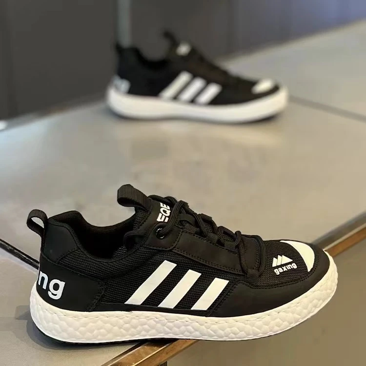 2025春季新款男士潮流百搭网面拼色舒适休闲鞋