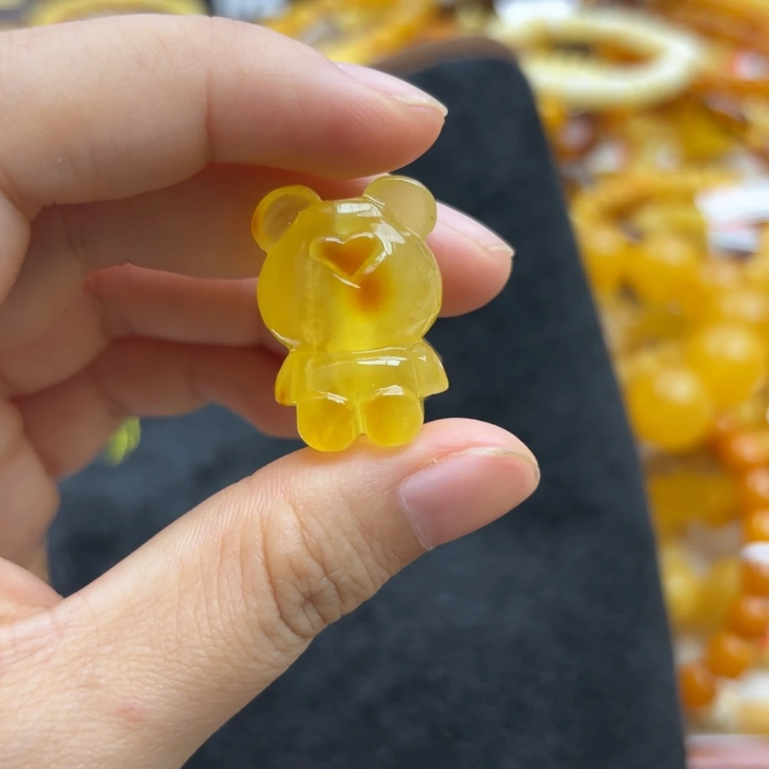 琥珀未镶嵌珠宝奇石