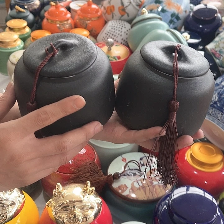 茶叶罐储物罐密封罐！