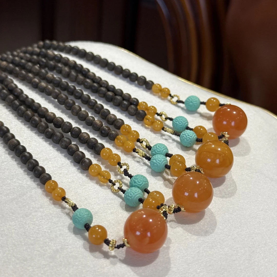 好看的沉香蜜蜡锁骨链15加蜜蜡高级香香的298多样性发其中之一