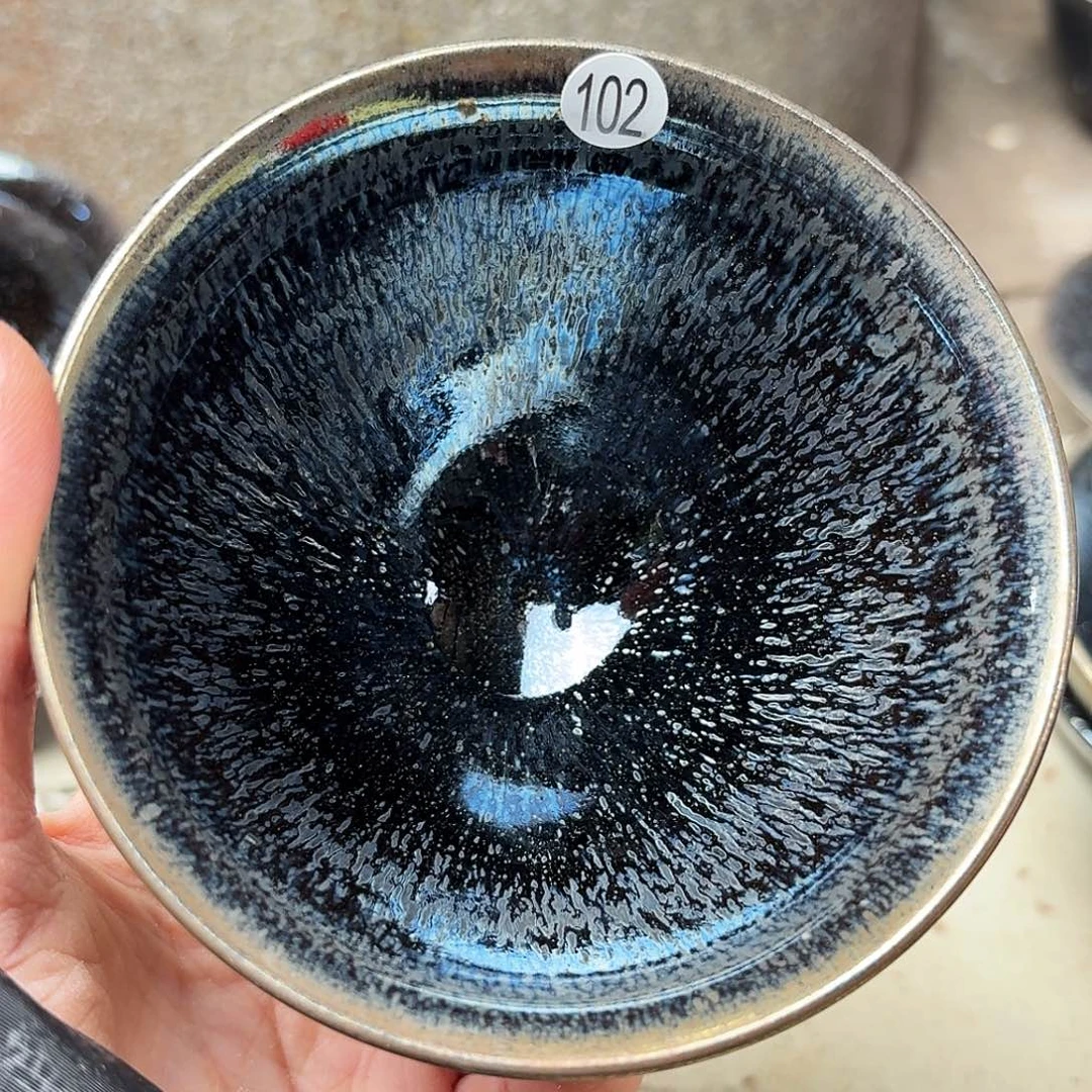 茶盏义兴龙窑柴烧建盏102