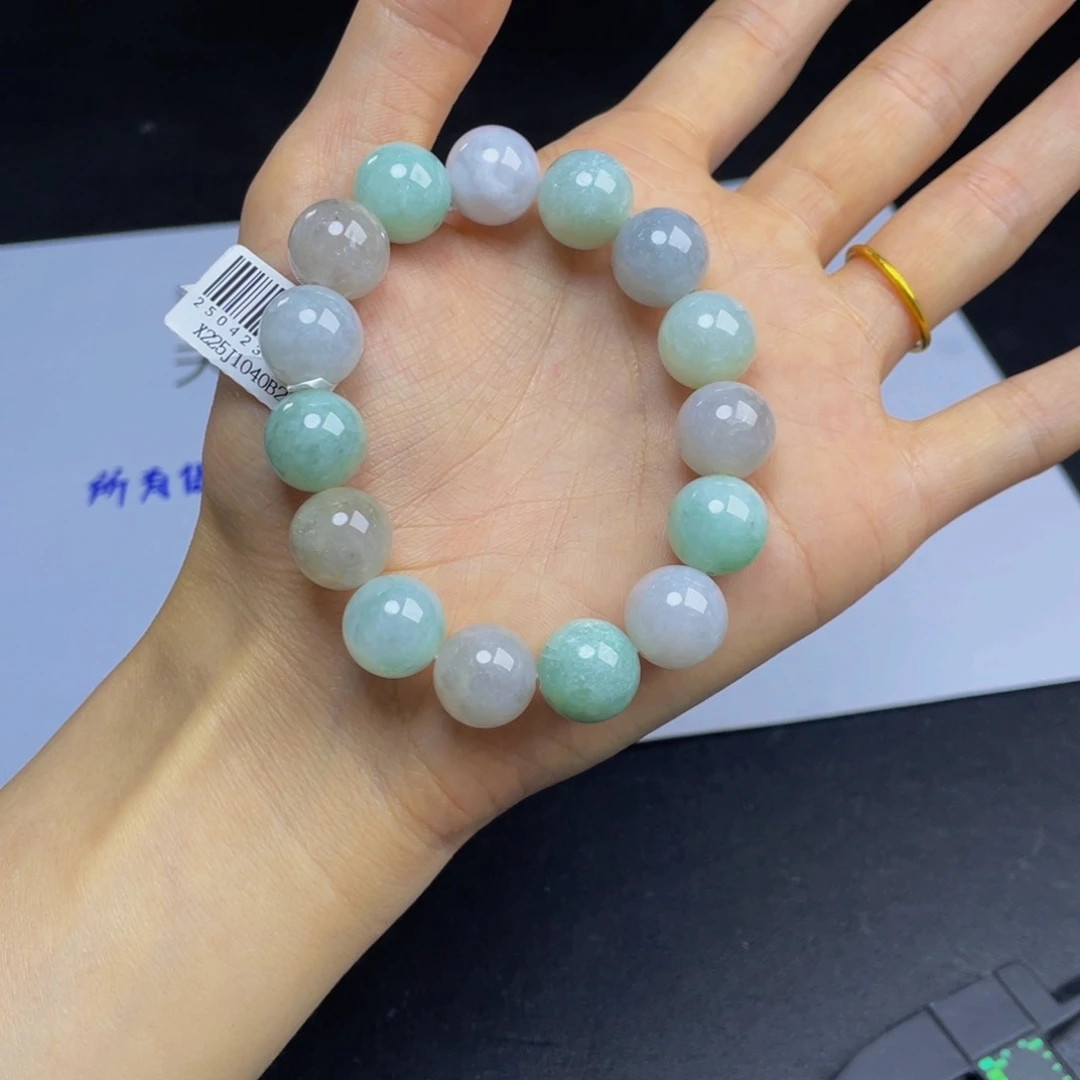 未镶嵌定制翡翠手串