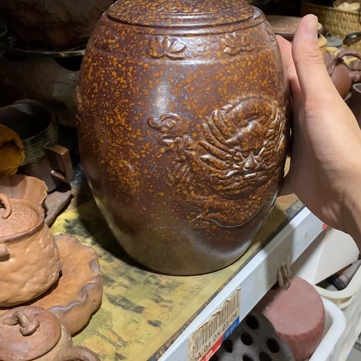 瓷片荷花绽放了我想去了一个多礼拜