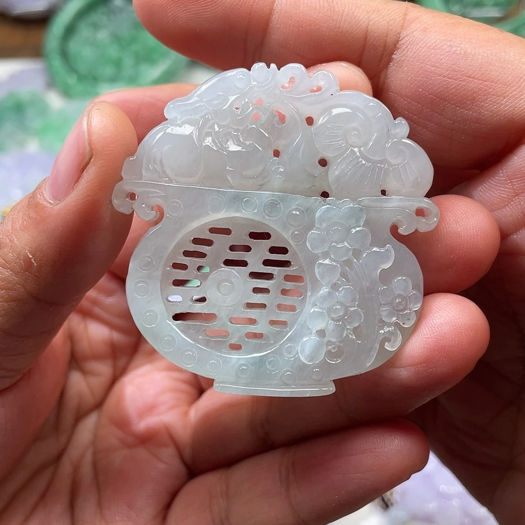 颈饰未镶嵌翡翠翡玉缘翡翠