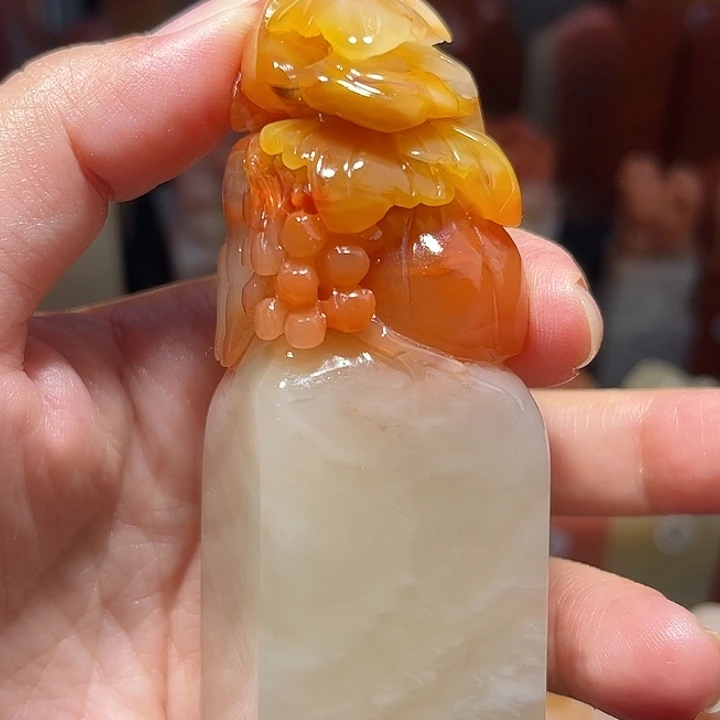老挝石老挝保利石印章