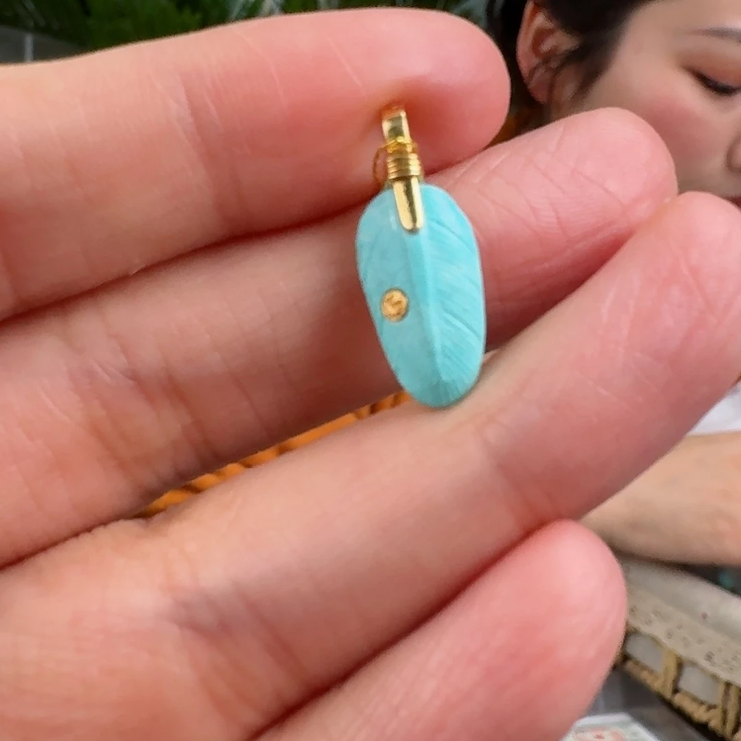 绿松石珠宝奇石未镶嵌