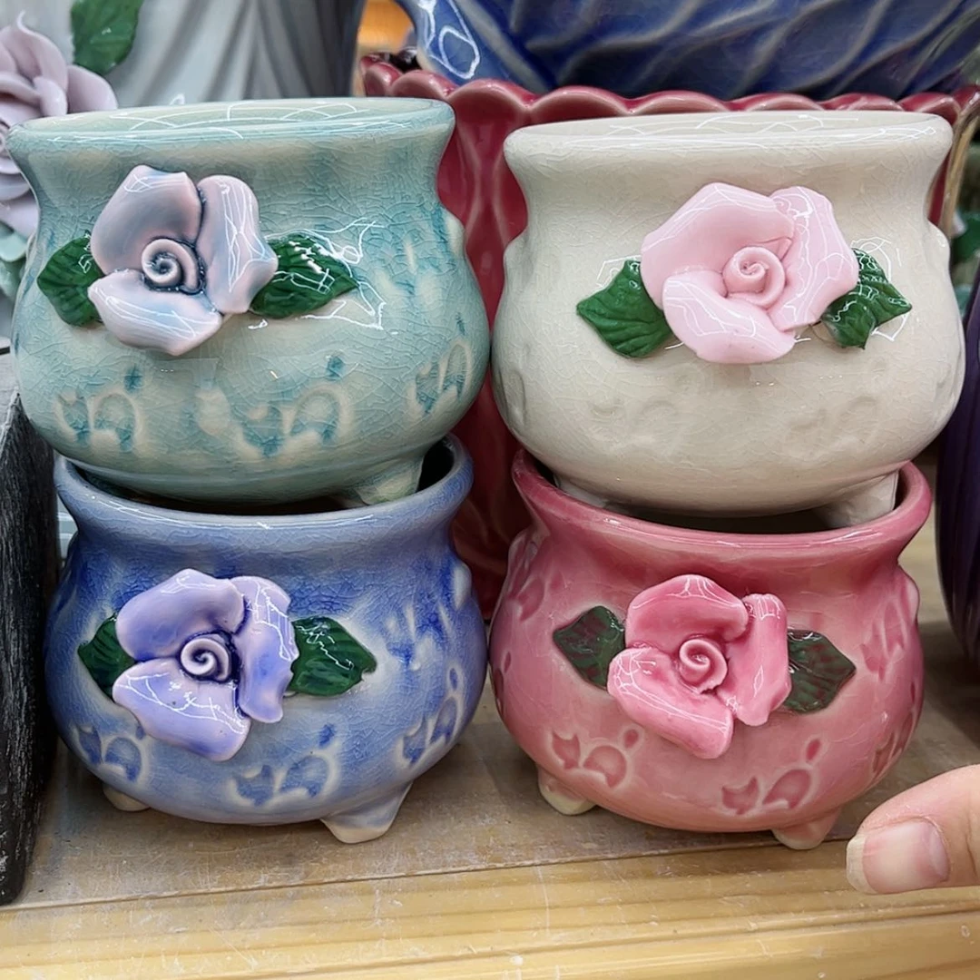 【闪购商品】陶瓷花盆