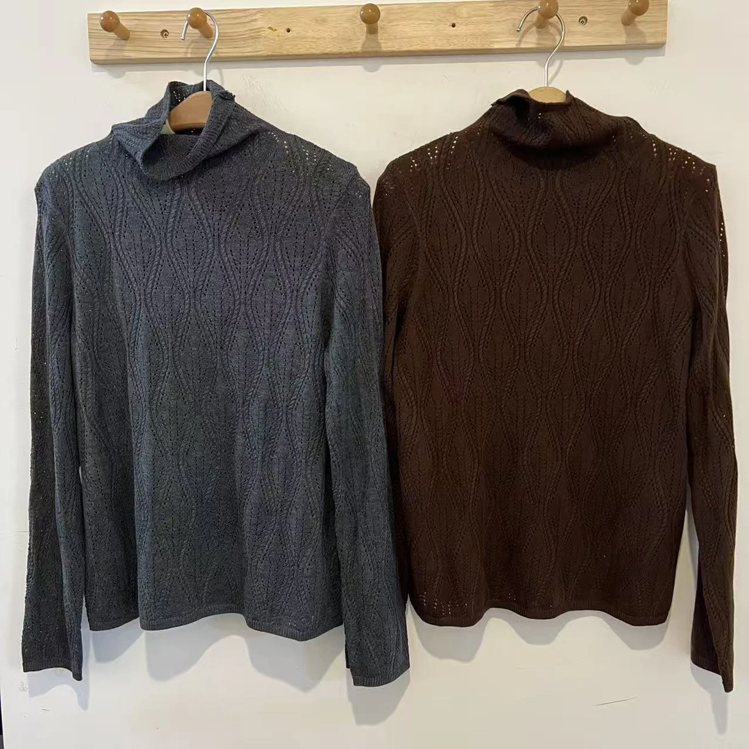 【花花花】镂弯毛衣