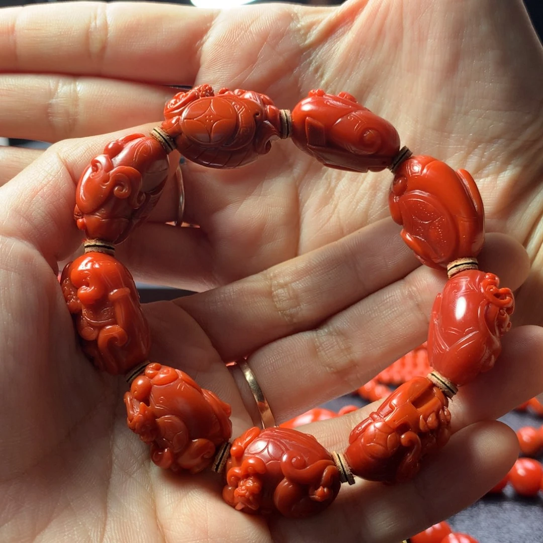 未镶嵌定制南红玛瑙皮***语