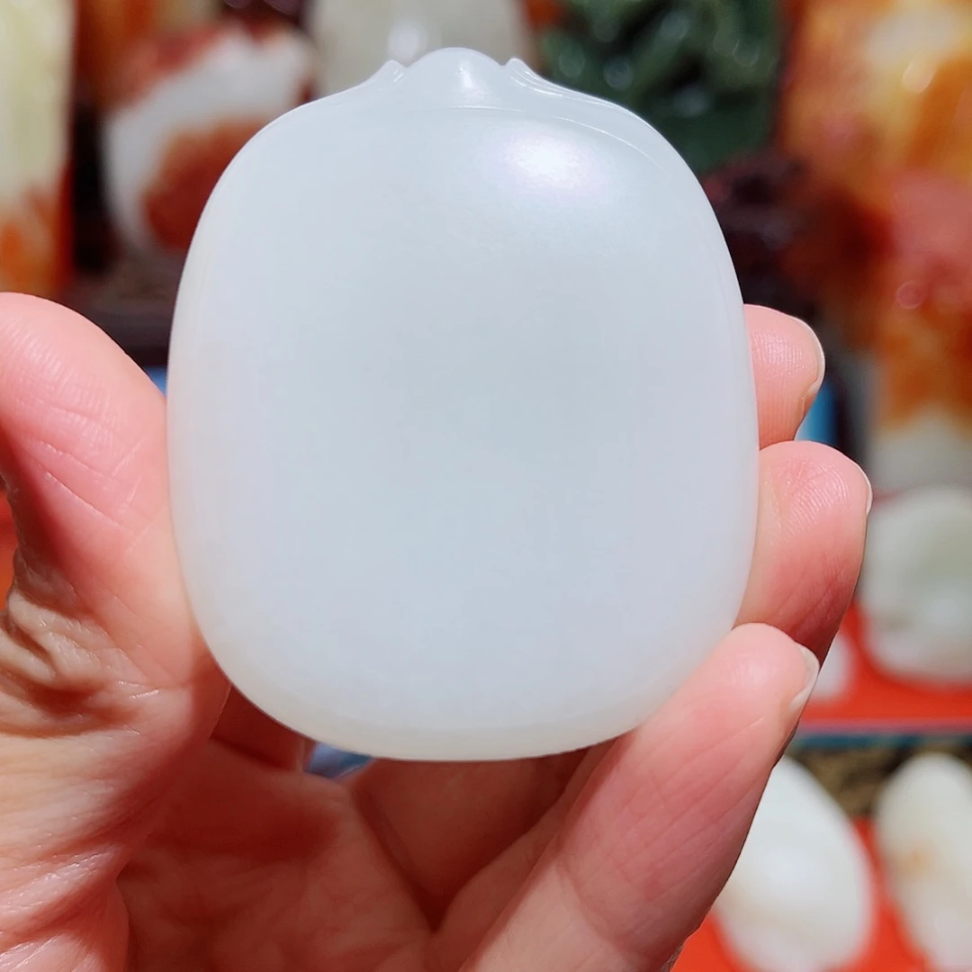 和田玉未镶嵌吊坠(不含链)