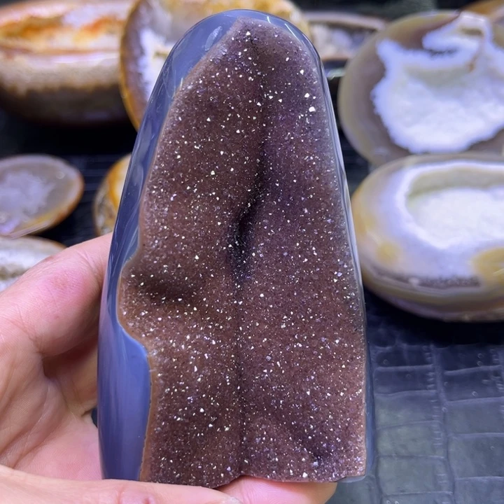 水晶未镶嵌珠宝半成品