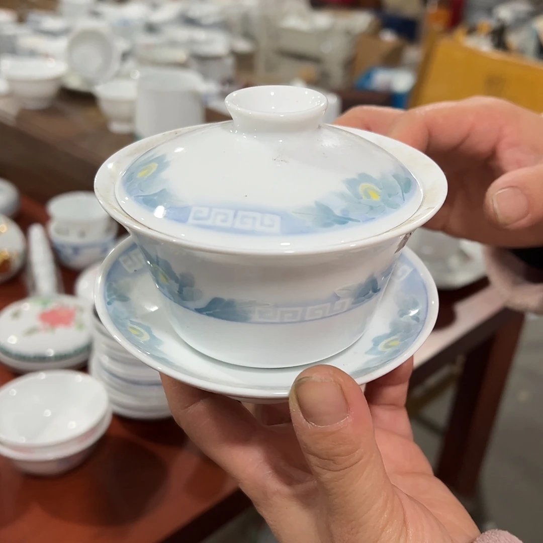 醴陵瓷直播供货基地手绘180毫升