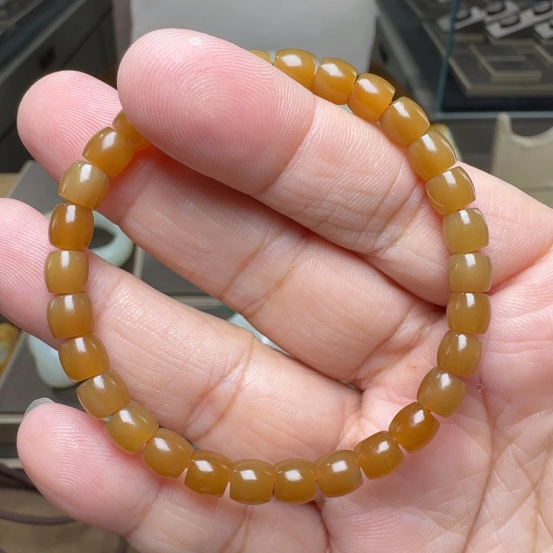 和田玉未镶嵌手串