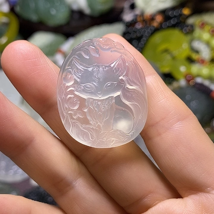 岫玉未镶嵌岫玉挂件