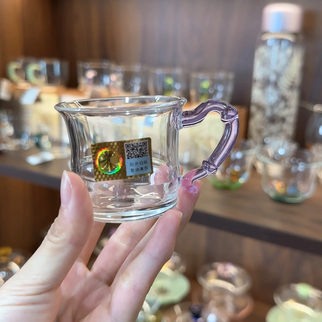 禾器君潋杯浅紫色