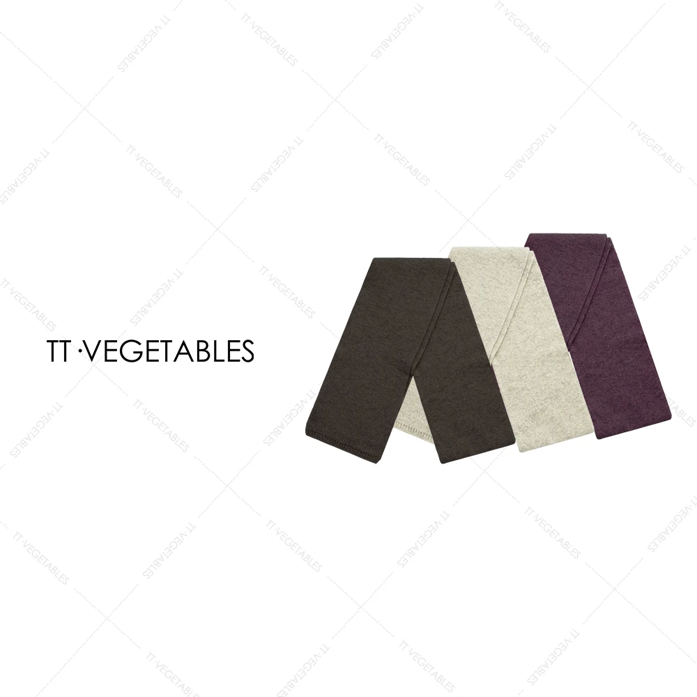 TT・VEGETABLES牦牛绒极简风透气不起球围巾设计师经典围巾521830