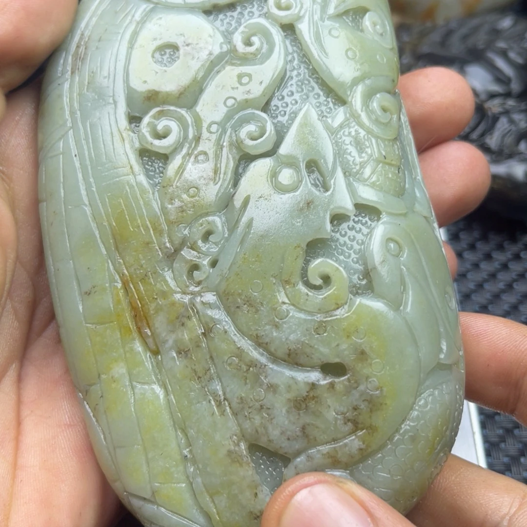 和田玉（糖玉）未镶嵌挂件