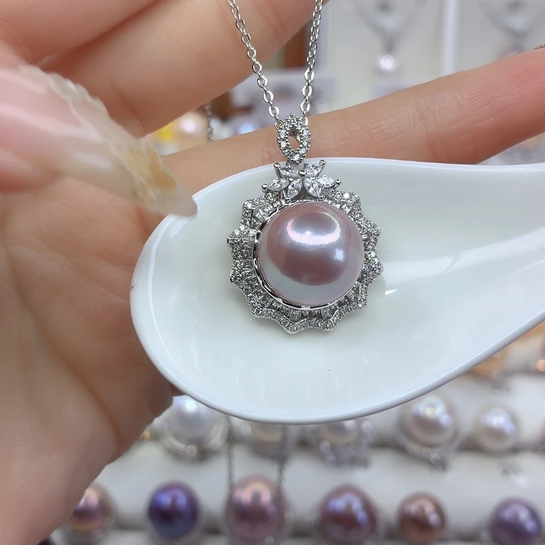 颈饰淡水珍珠合金F