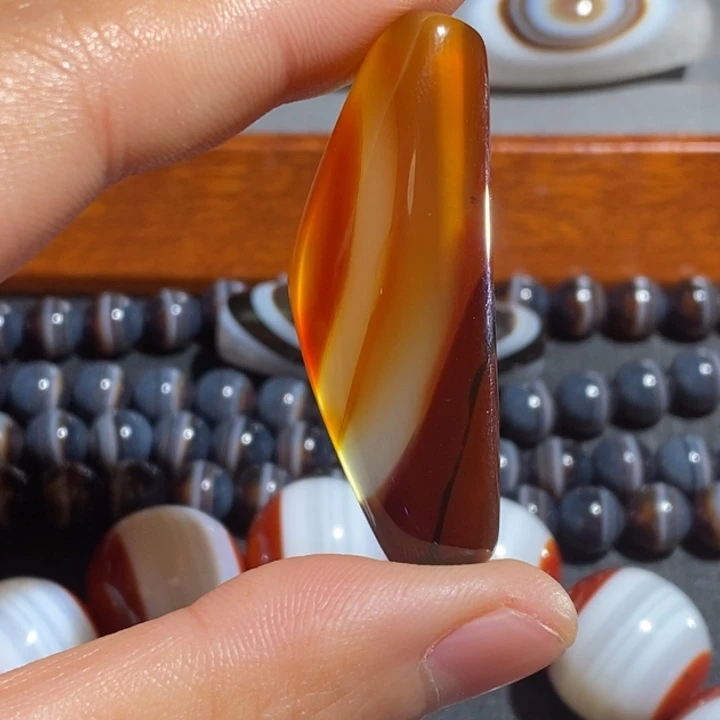 玛瑙/玉髓未镶嵌项链