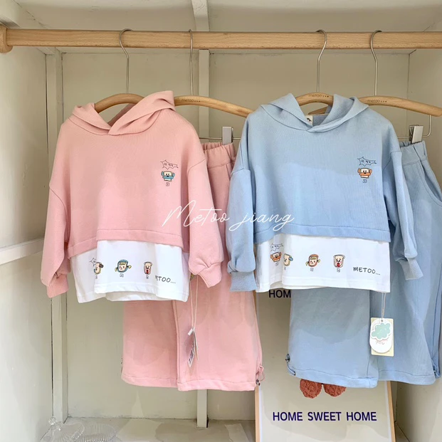 觅兔酱春款童装儿童套装编码036 037