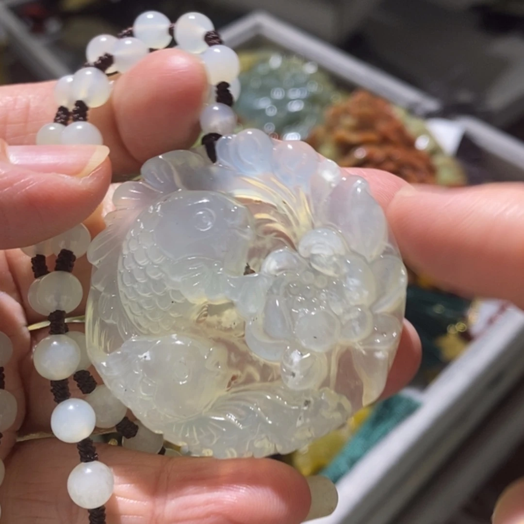 【闪购商品】岫玉毛衣链未镶嵌