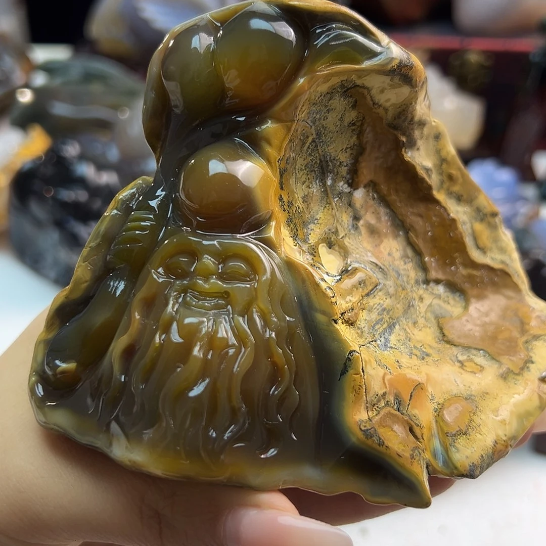 玛瑙/玉髓合金颈饰