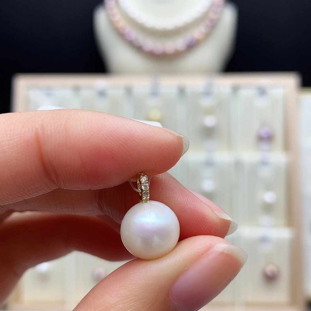 淡水珍珠颈饰合金