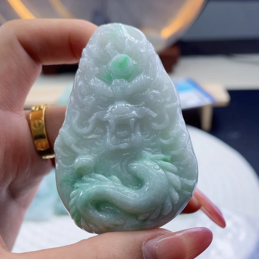 翡翠未镶嵌颈饰天然翡翠