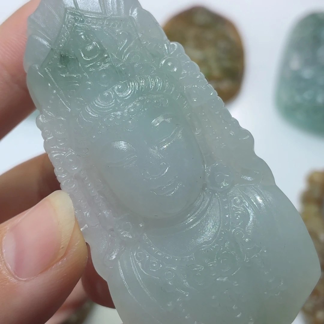 定制翡翠未镶嵌毛货