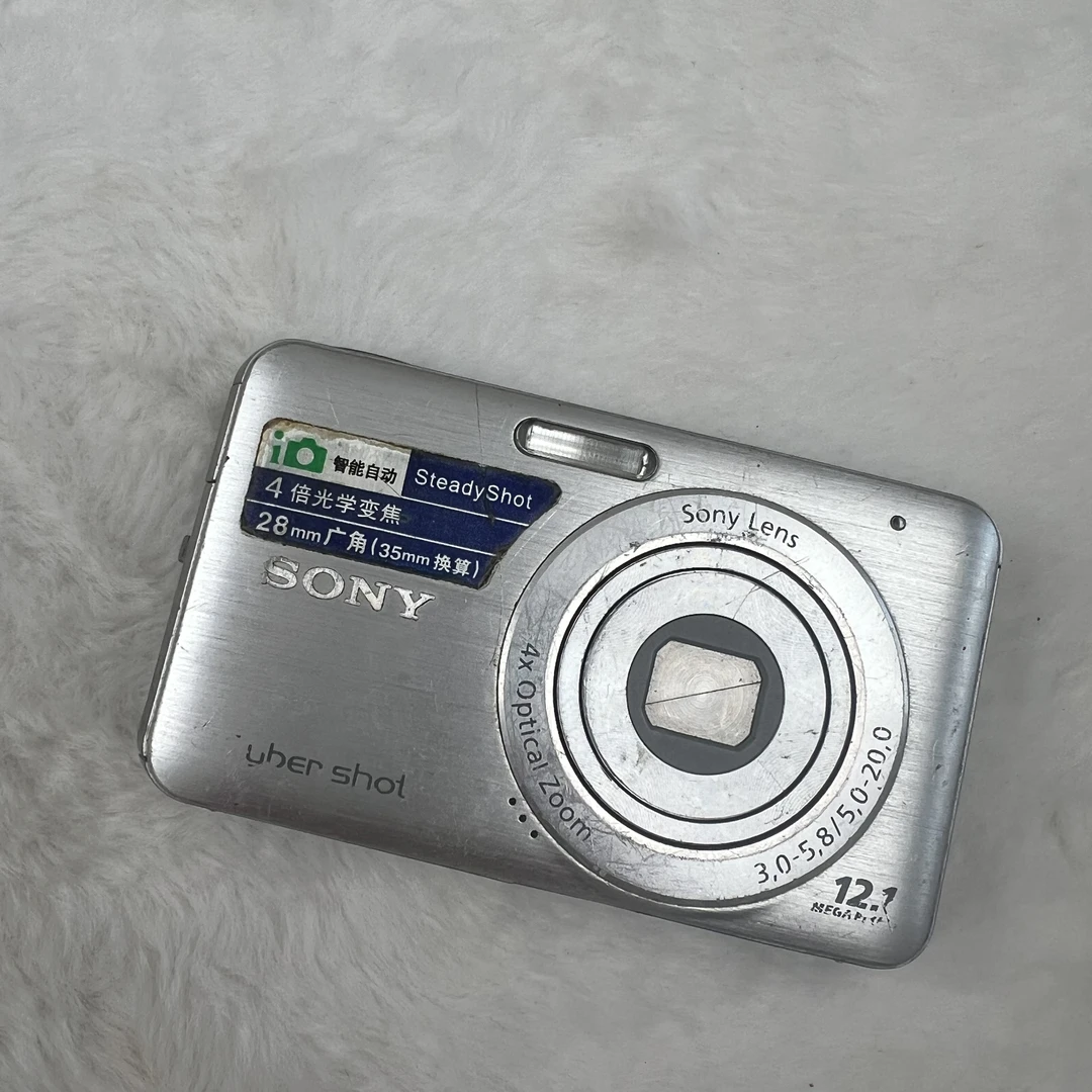 9新 Sony/索尼 W310银色福利款1210w像素大热门ccd冷白奶油肌