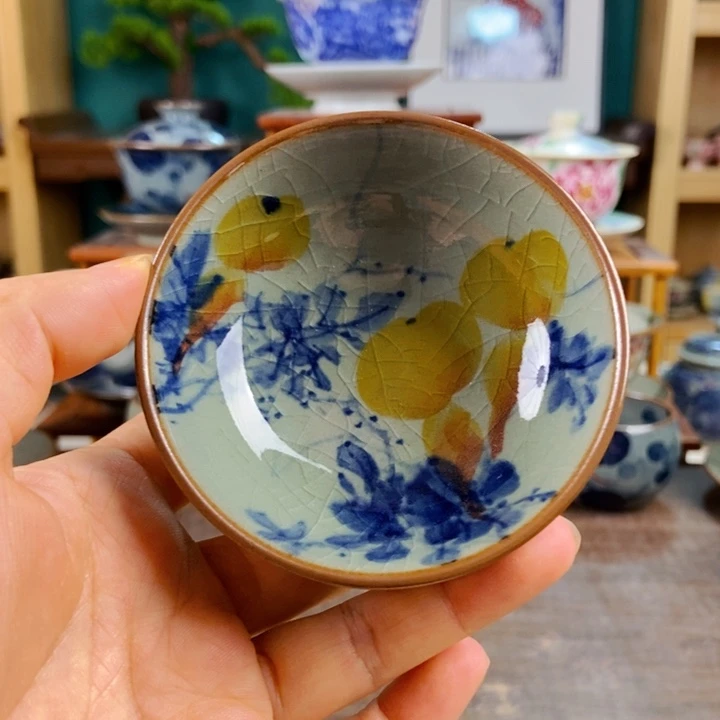 瓷片手工制作工艺精湛等特点