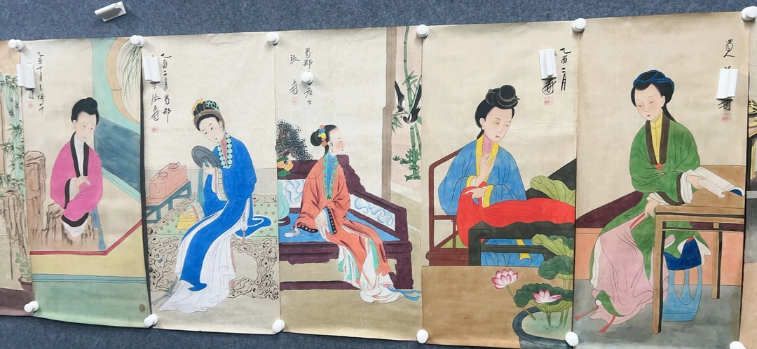 【树新】精品八条屏装饰画通用链接