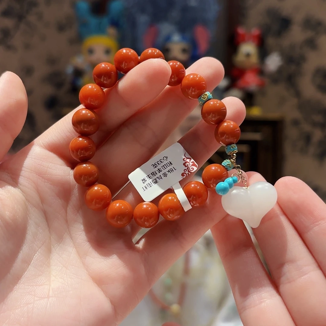 未镶嵌手链南红玛瑙