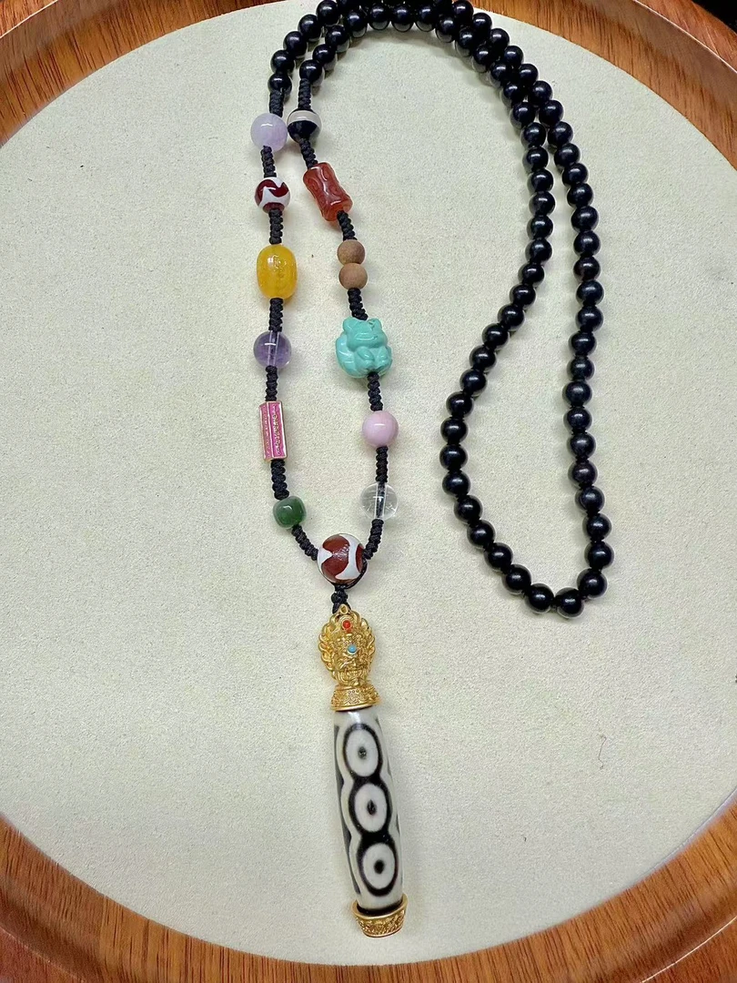 【灰姑娘原创】大黑天豪镶五Y珠珠多宝项链M3215