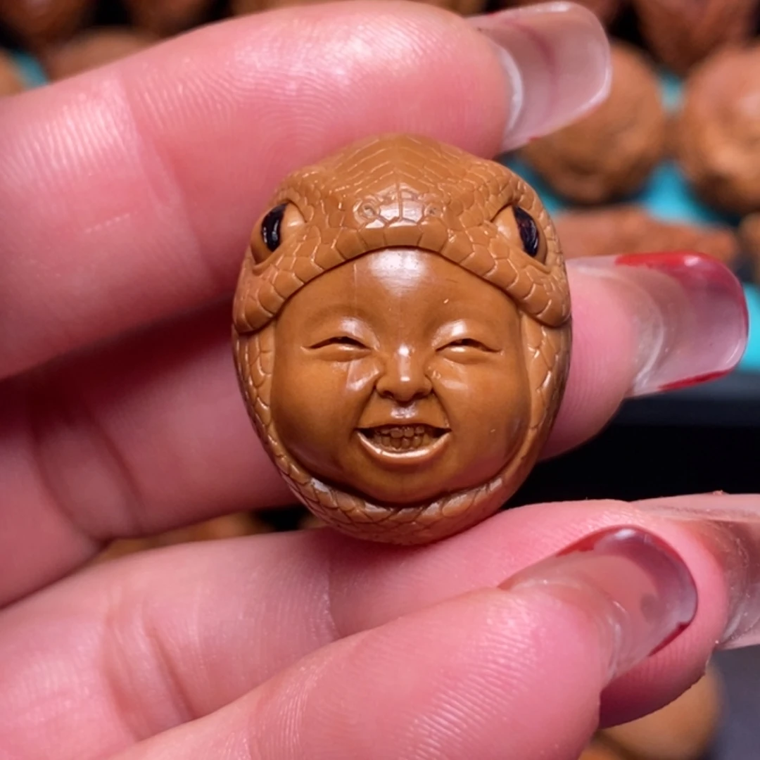 橄榄核手串/手链蛇头帽宝宝