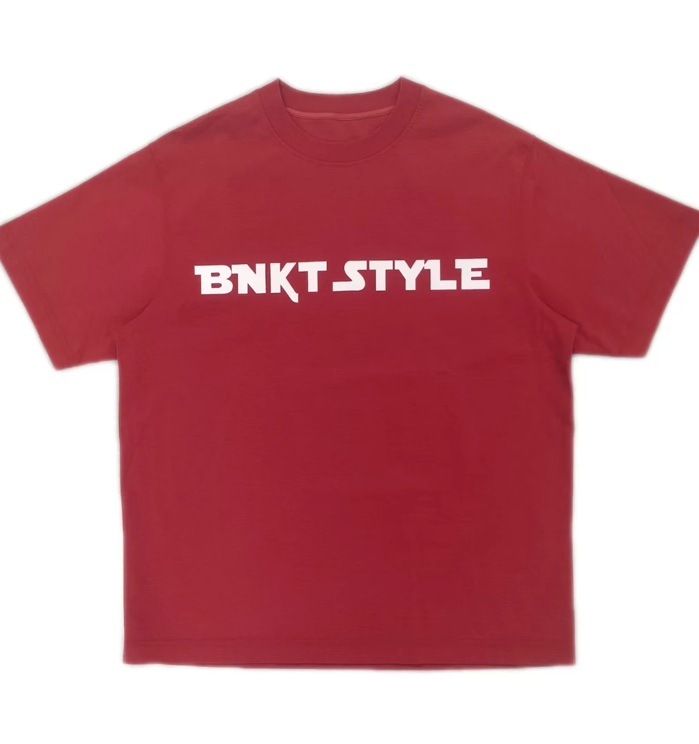 【OY】BNKT夏季短袖印花美式抗皱T恤