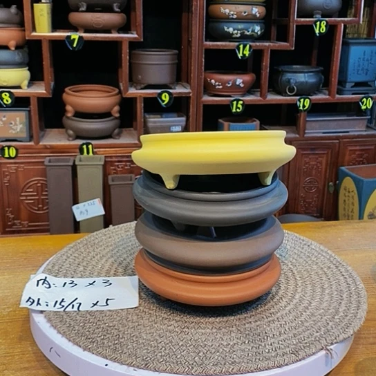 紫砂花盆紫砂花盆