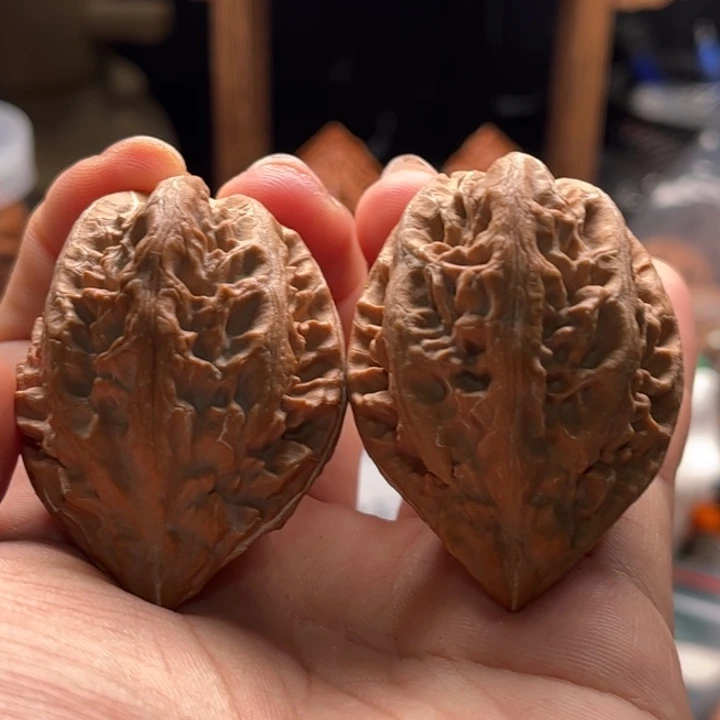 文玩核桃把件楸大胖100