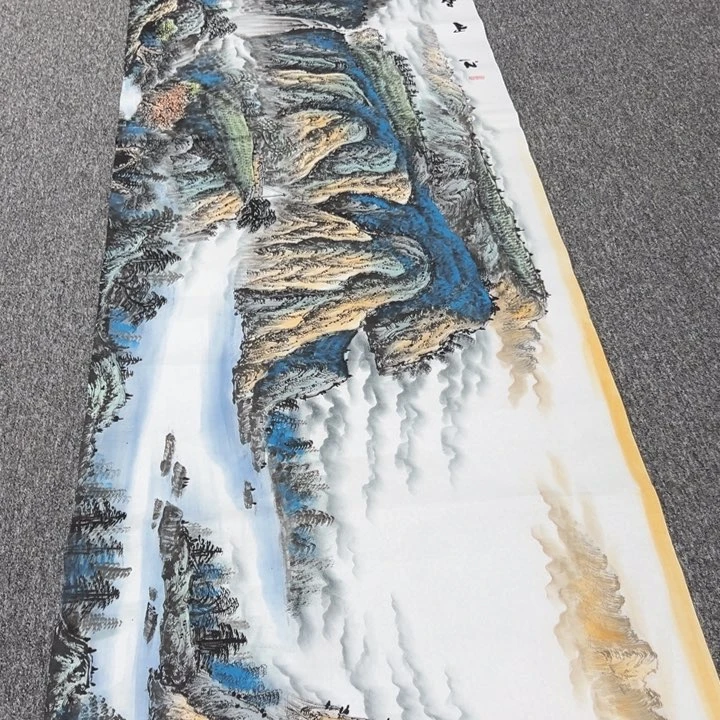 国画国画作品纯手工