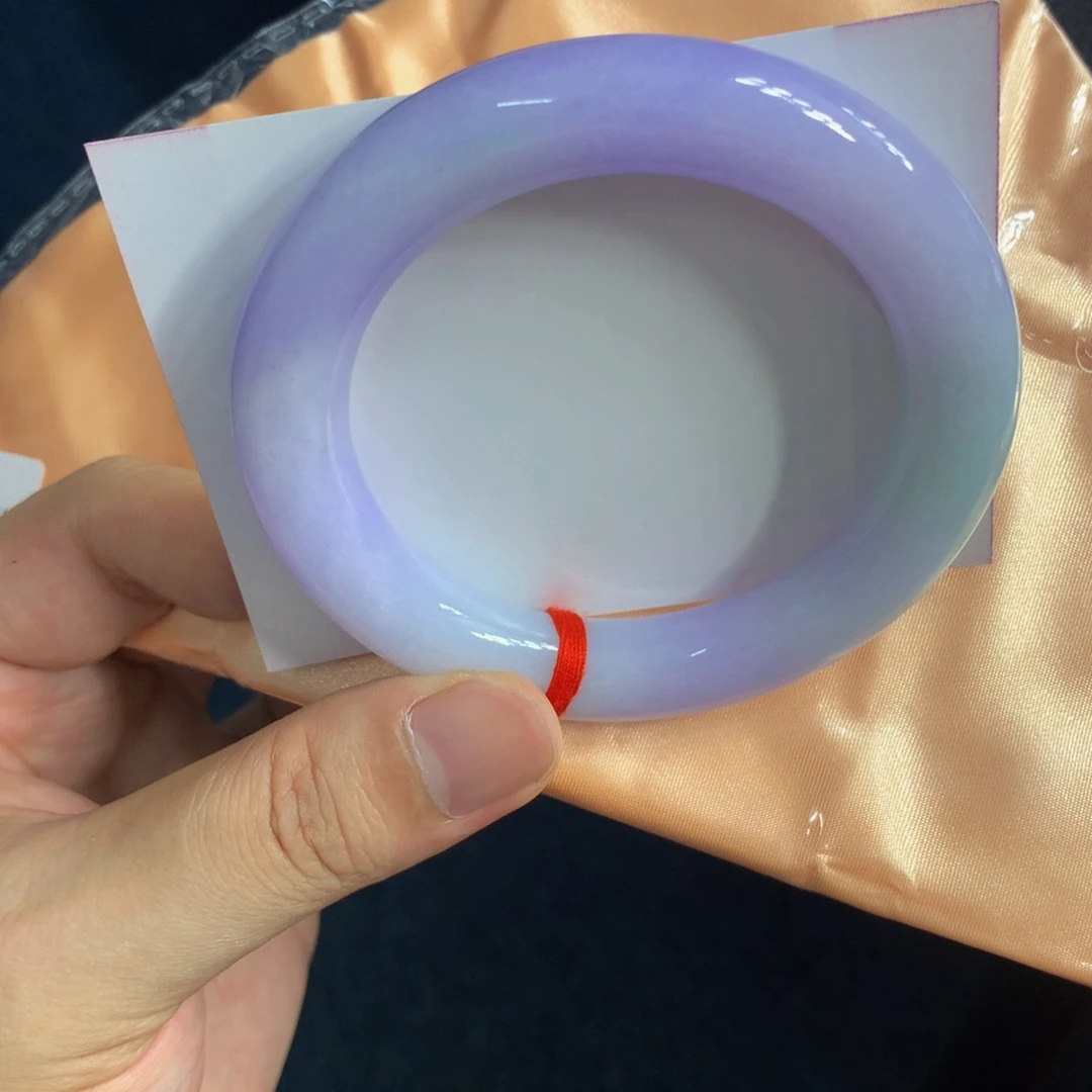 未镶嵌手镯（圆镯）翡翠翡翠手镯茄子大胖圆