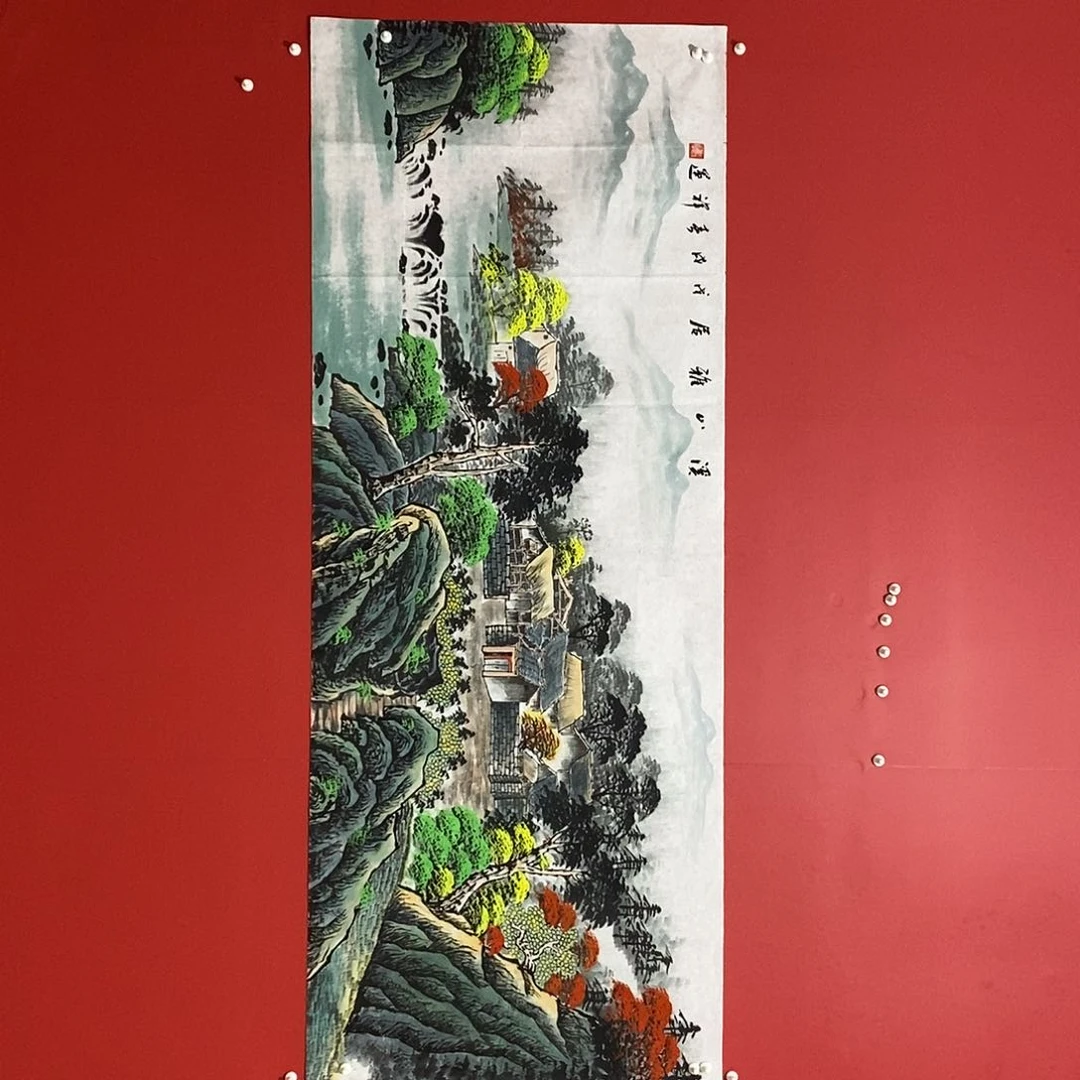 国画山水花鸟字画书画国画