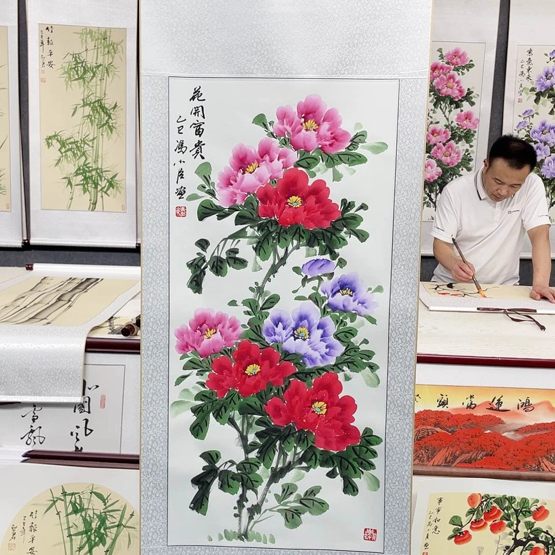 国画手绘作品手绘作品