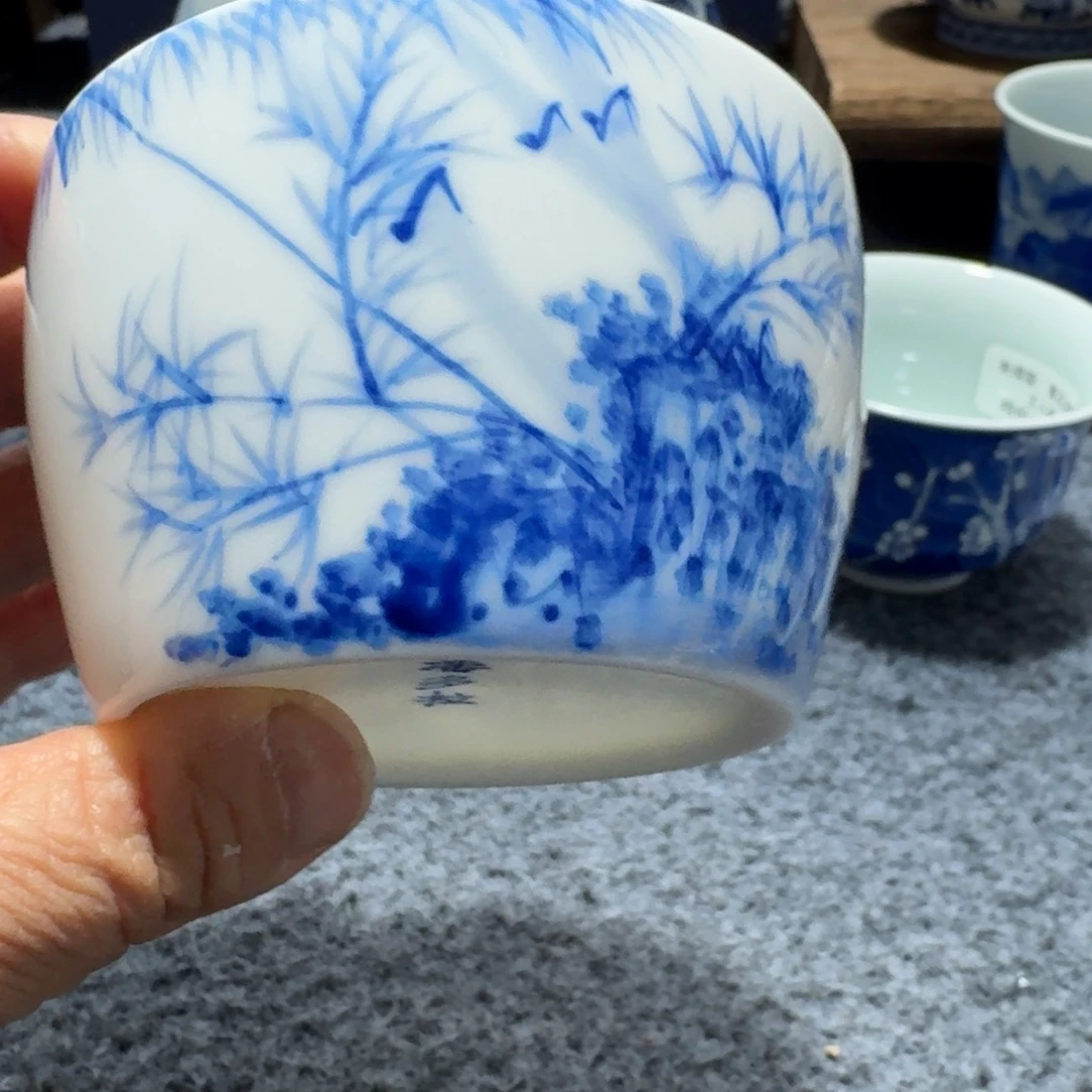 现代景德镇陶瓷手绘茶具