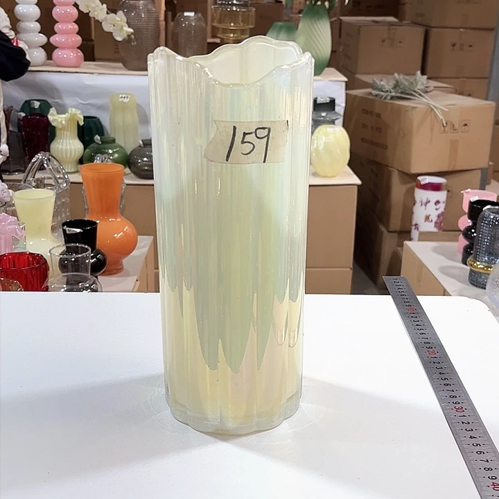 玻璃159高30口12玻璃花瓶嘎嘎好看玻璃花瓶