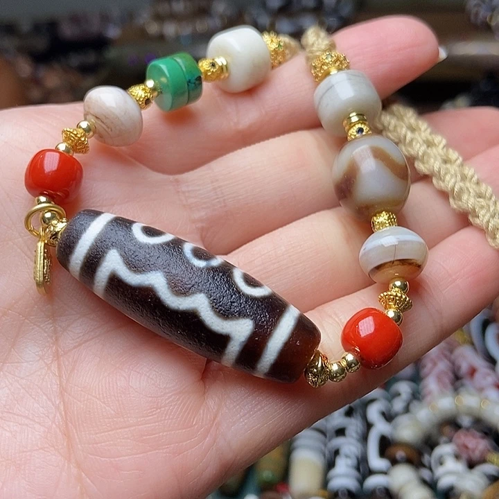玛瑙/玉髓未镶嵌手链
