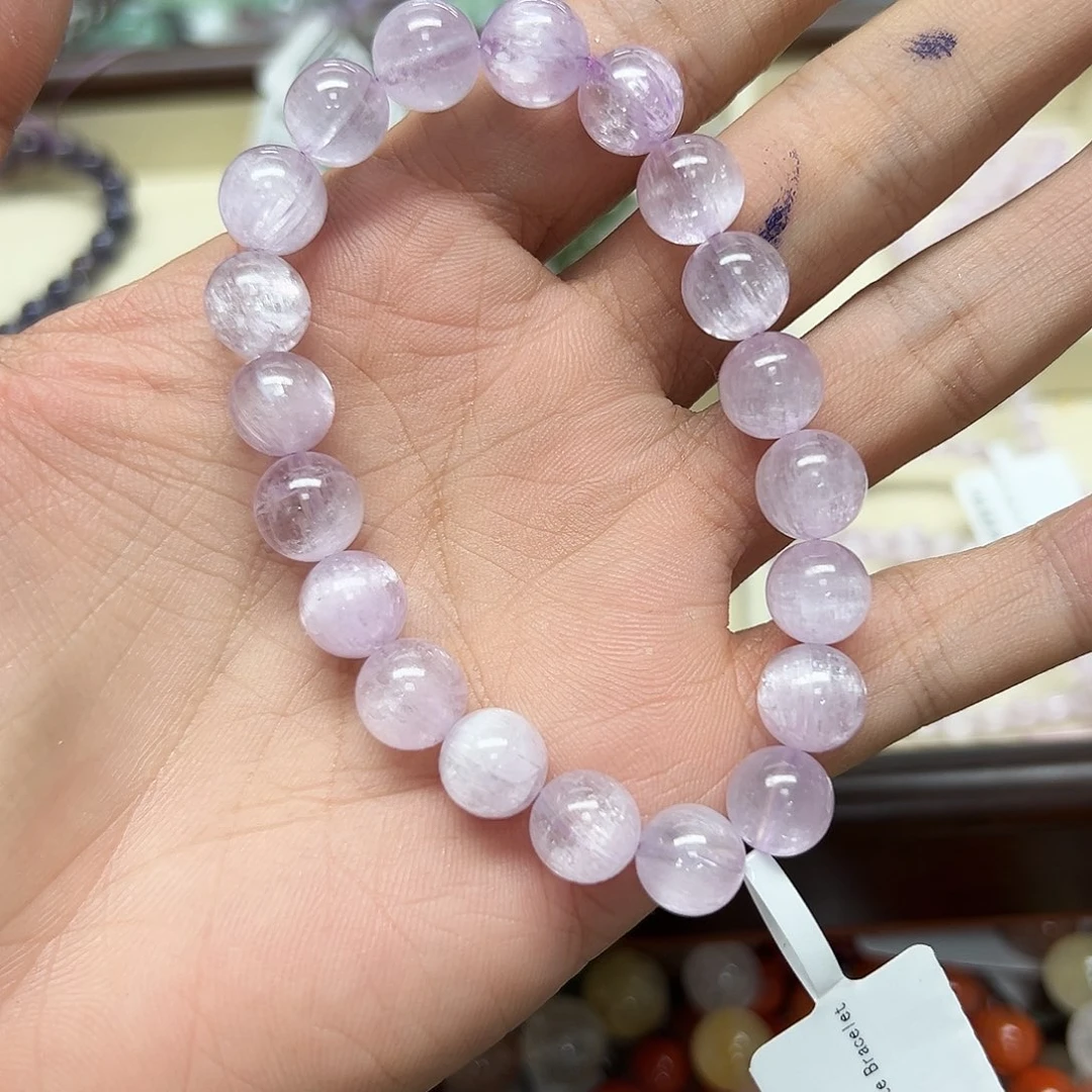 手链水晶未镶嵌极品紫锂辉