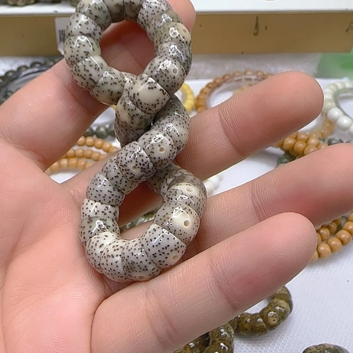 手串星月菩提23糯冰星月菩提10单圈大肠